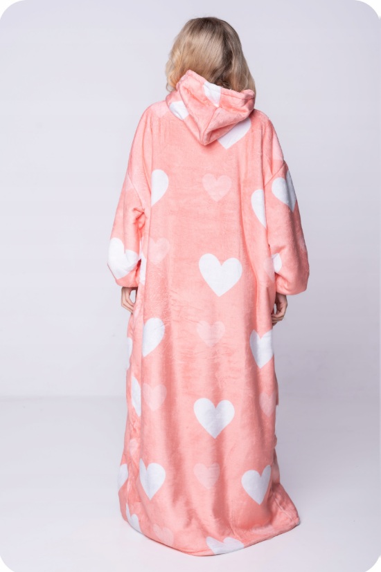 Kocobluza Chillowo PinkHearts XXL - obrazek 3